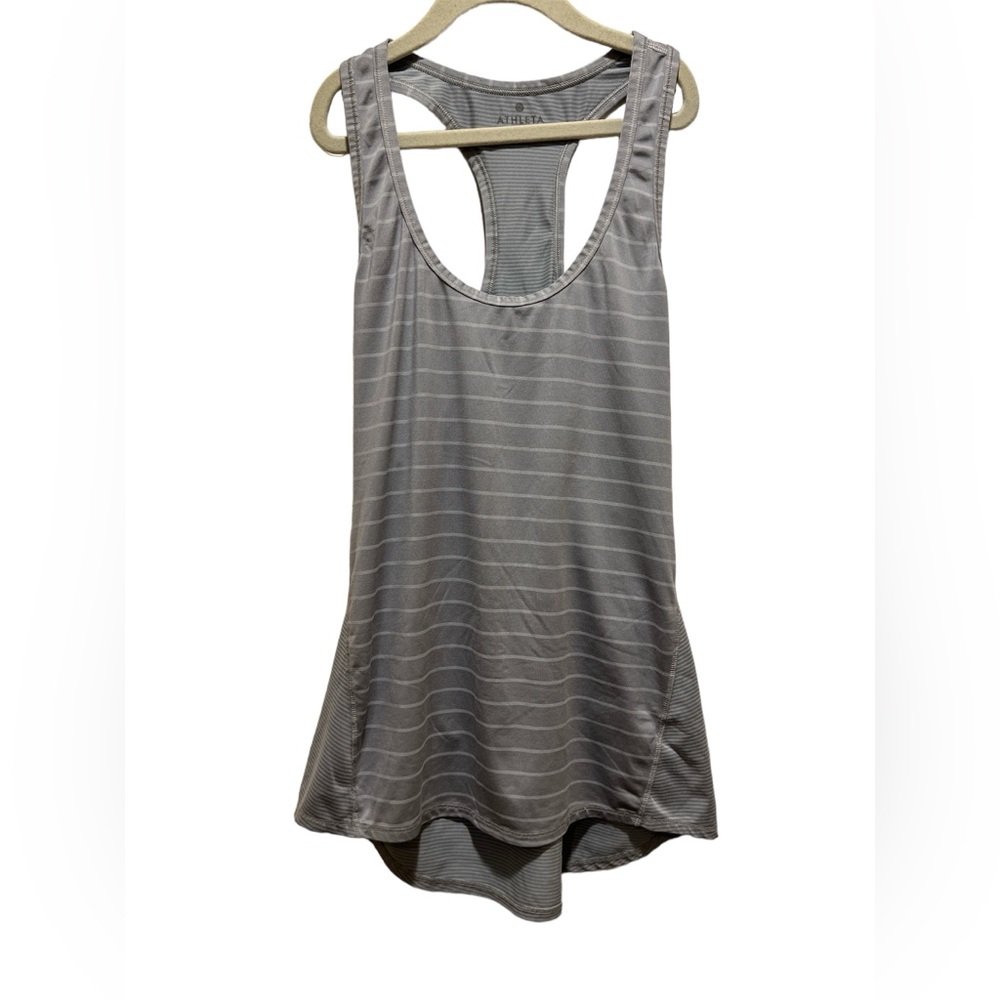 Athletea XS Women’s Racerback Gray Tank